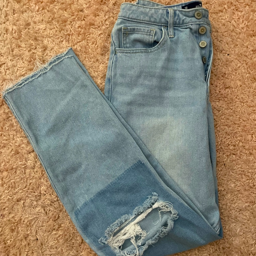patchwork jeans